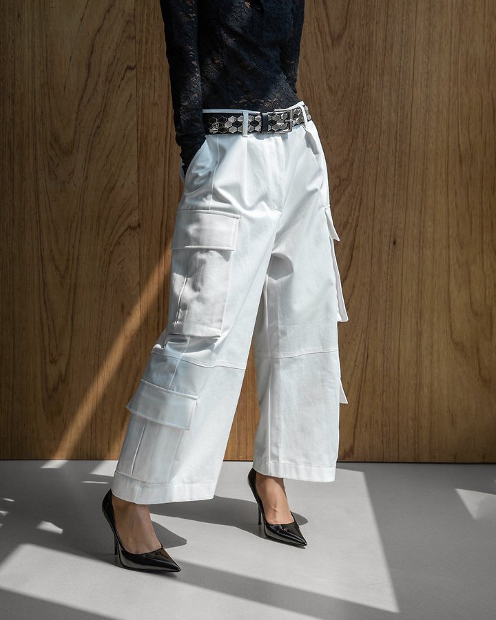 Paper Moon - Korean Women Fashion - #thelittlethings - Structured Double Cargo Pants