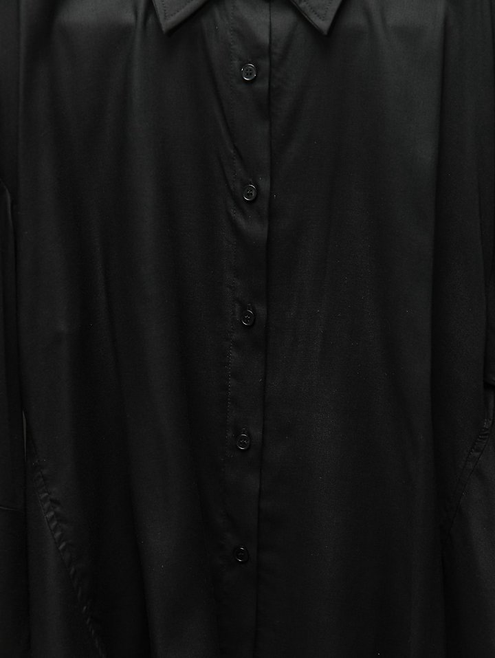 Paper Moon - Korean Women Fashion - #thelittlethings - Back Cut-Out Knot Shirt - 10
