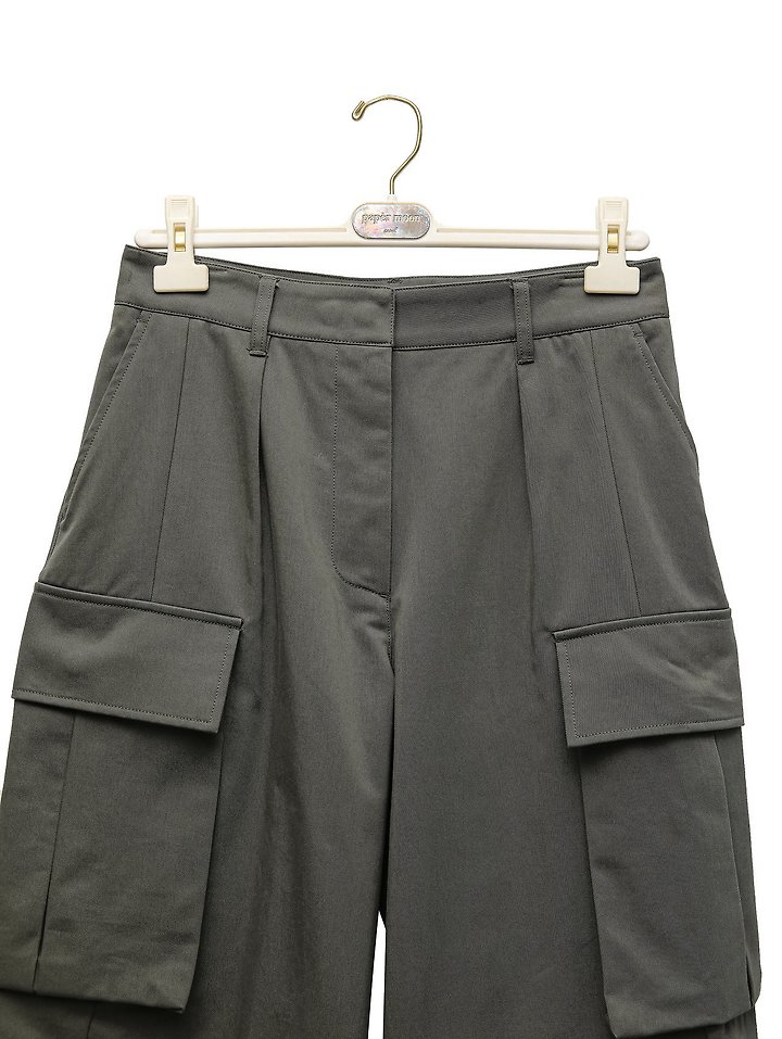 Paper Moon - Korean Women Fashion - #vintageinspired - Structured Double Cargo Pants - 11