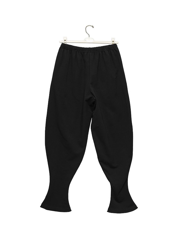 Paper Moon - Korean Women Fashion - #vintagekidsstyle - Curved Balloon-Leg Jersey Pants - 7