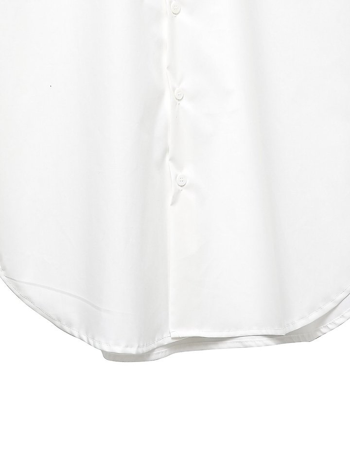 Paper Moon - Korean Women Fashion - #womensfashion - Classic Premium Cotton Button-Down Shirt - 12