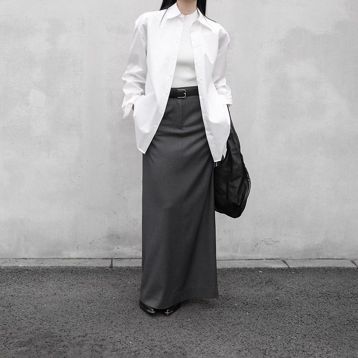 Paper Moon - Korean Women Fashion - #womensfashion - Classic Premium Cotton Button-Down Shirt - 2