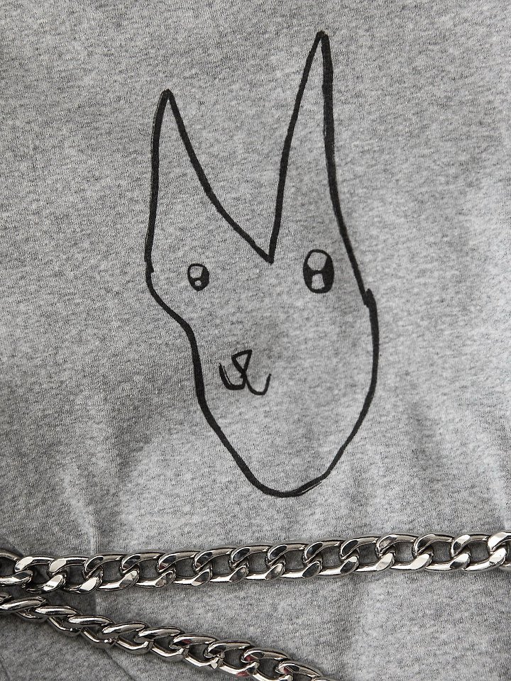 Paper Moon - Korean Women Fashion - #womensfashion - Little Bunny Cropped Tee - 3
