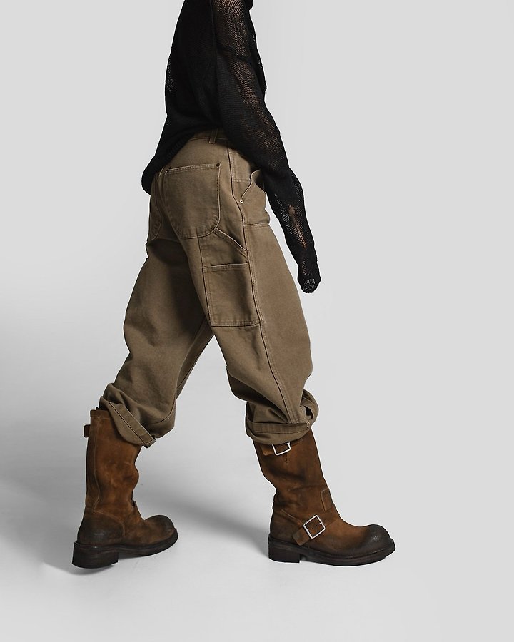 Paper Moon - Korean Women Fashion - #womensfashion - Vintage Ankle Carpenter Culotte Pants