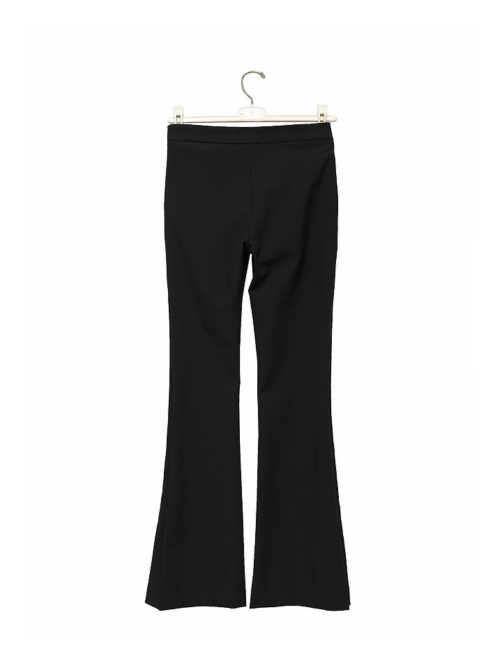 Paper Moon - Korean Women Fashion - #womensfashion - Side-Slit Maxi Flare Pants - 7