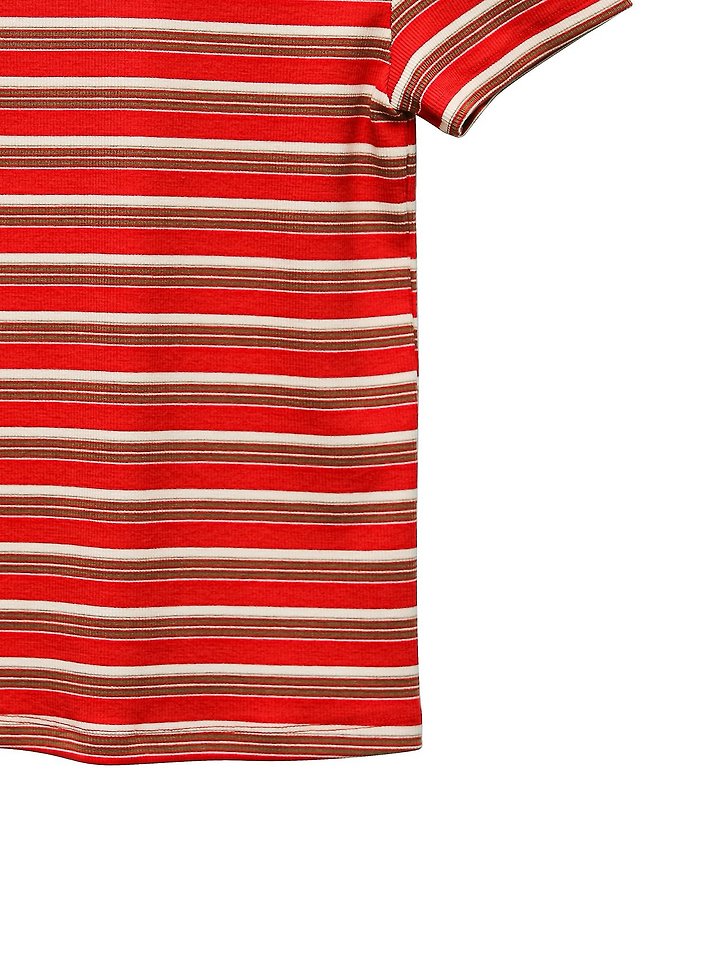 Paper Moon - Korean Women Fashion - #womensfashion - Soft Ribbed Stripe Tee - 10