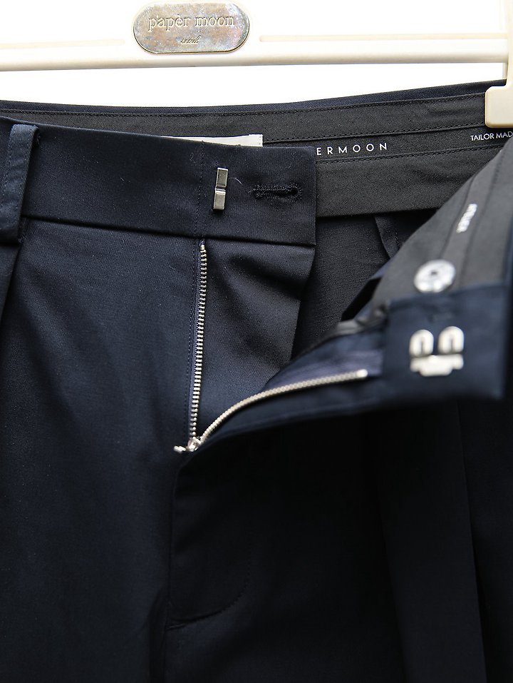Paper Moon - Korean Women Fashion - #womensfashion - Curved Volume Wide Chino Pants - 12
