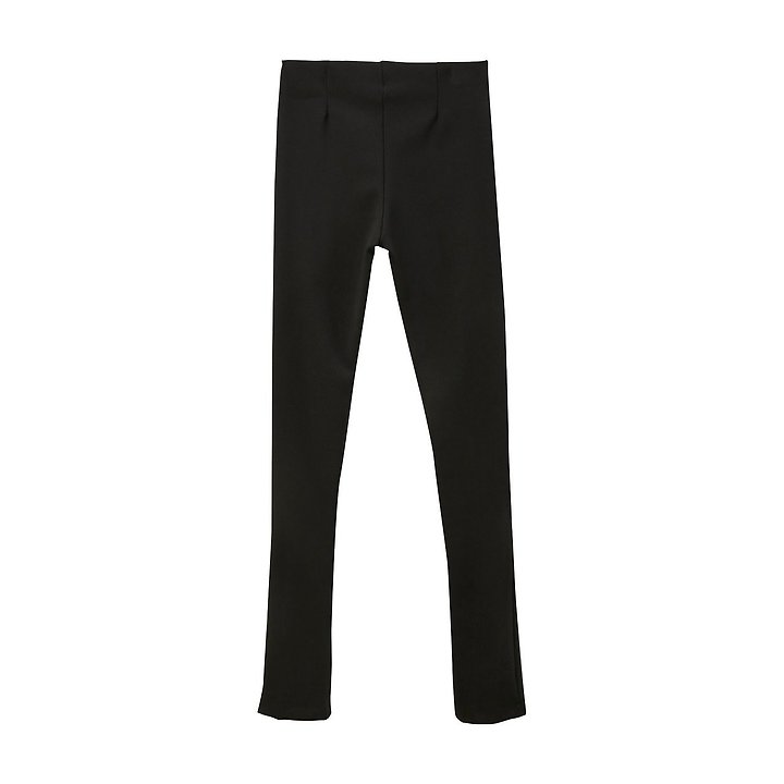 Paper Moon - Korean Women Fashion - #momslook - Ribbed Side-Slit Leggings - 4