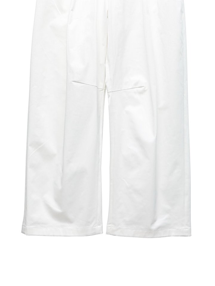 Paper Moon - Korean Women Fashion - #womensfashion - Curved Volume Wide Chino Pants - 12