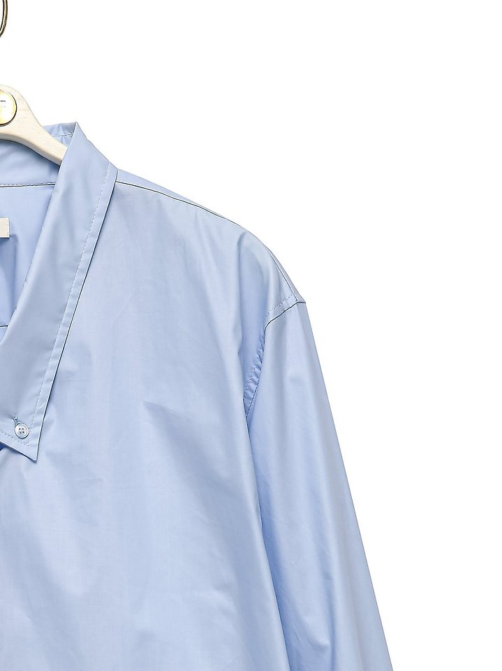 Paper Moon - Korean Women Fashion - #womensfashion - Low-Collar Paper Button-Down Shirt - 11