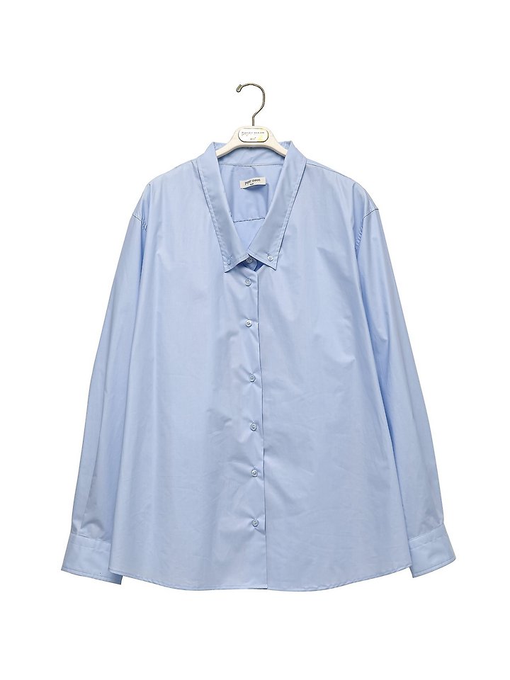 Paper Moon - Korean Women Fashion - #womensfashion - Low-Collar Paper Button-Down Shirt - 7
