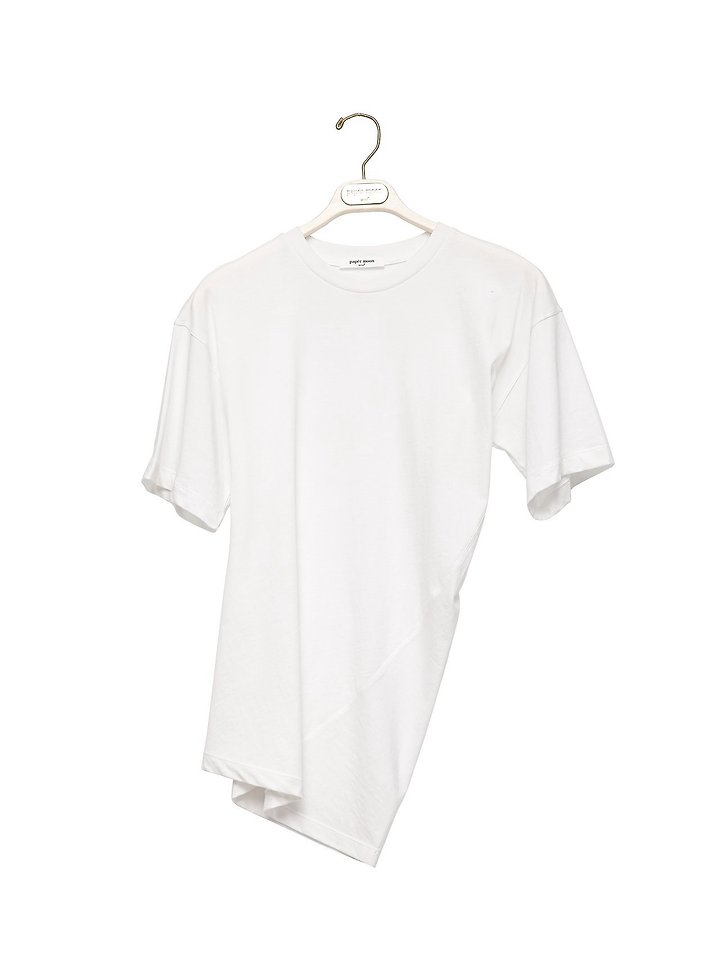 Paper Moon - Korean Women Fashion - #womensfashion - Twisted Drape Side-Line Detail Tee - 6