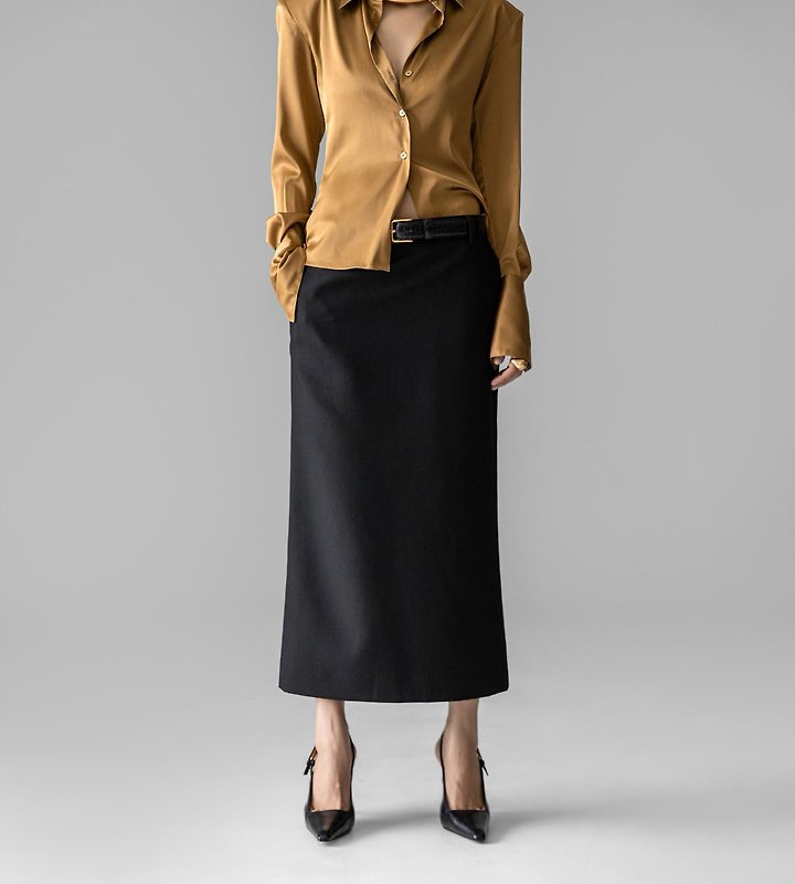 Paper Moon - Korean Women Fashion - #momslook - Classic Buckle Belt - 4