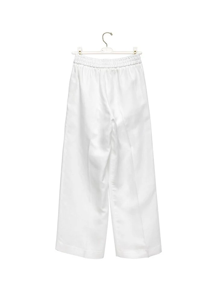 Paper Moon - Korean Women Fashion - #womensfashion - Linen Drawstring Trousers - 8