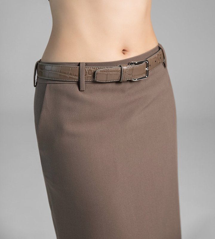 Paper Moon - Korean Women Fashion - #womensfashion - Classic Buckle Belt