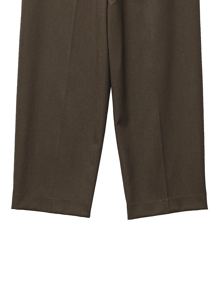 Paper Moon - Korean Women Fashion - #womensfashion - Wool Silk Low-Rise Trousers - 12