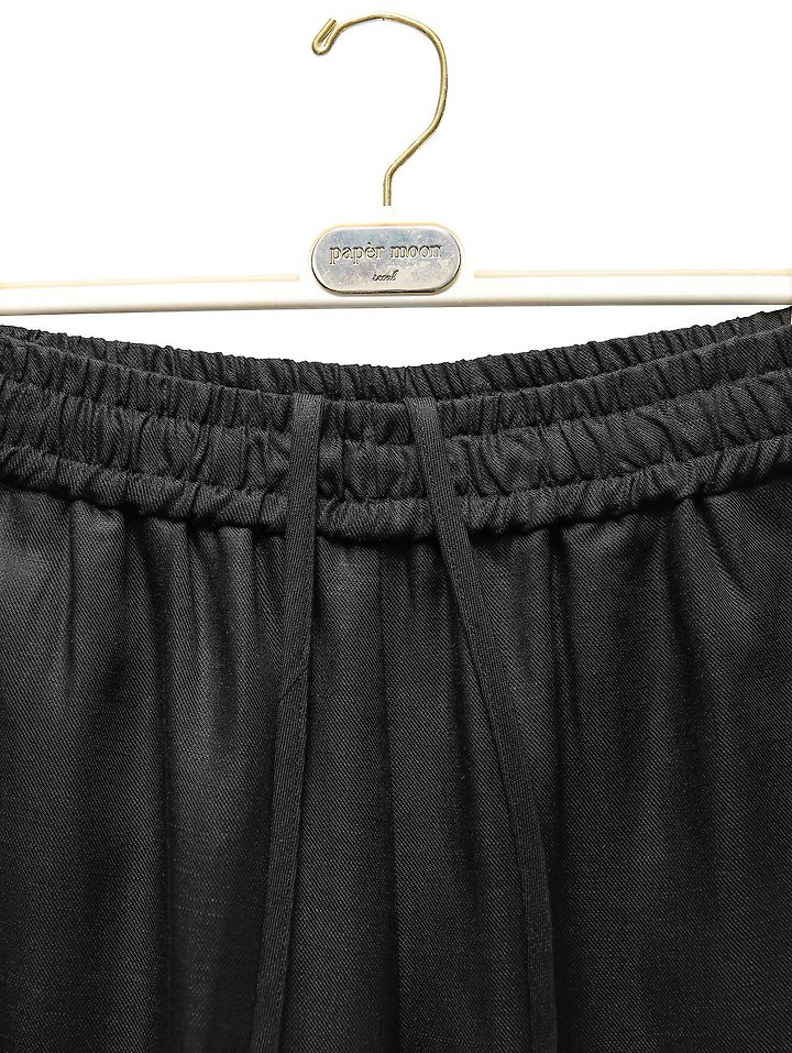 Paper Moon - Korean Women Fashion - #womensfashion - Linen Drawstring Trousers - 11