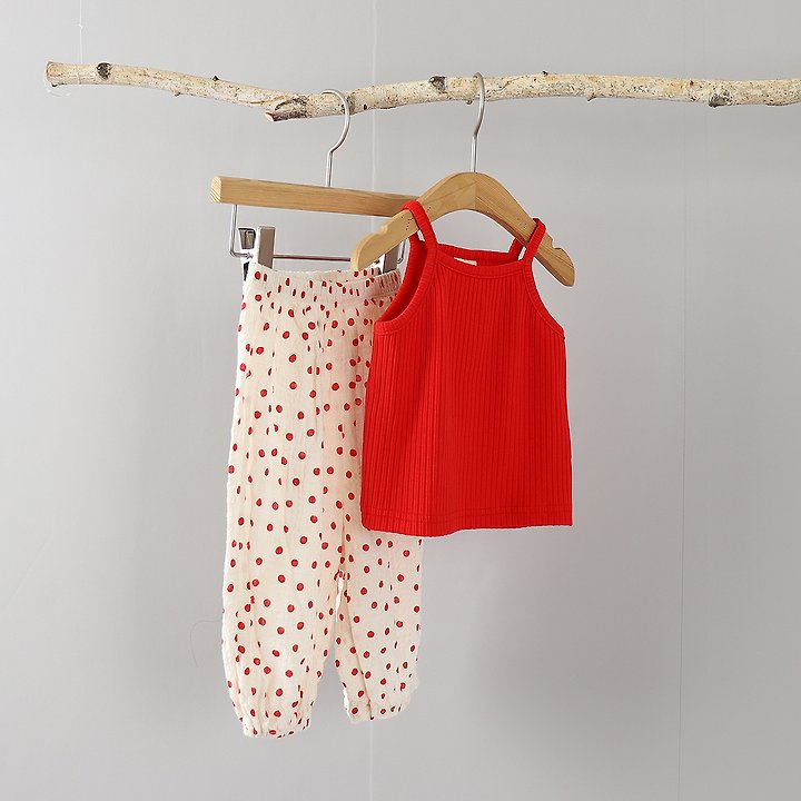 Party Kids - Korean Baby Fashion - #babyboutiqueclothing - Soft Strap Sleeveless Top - 3