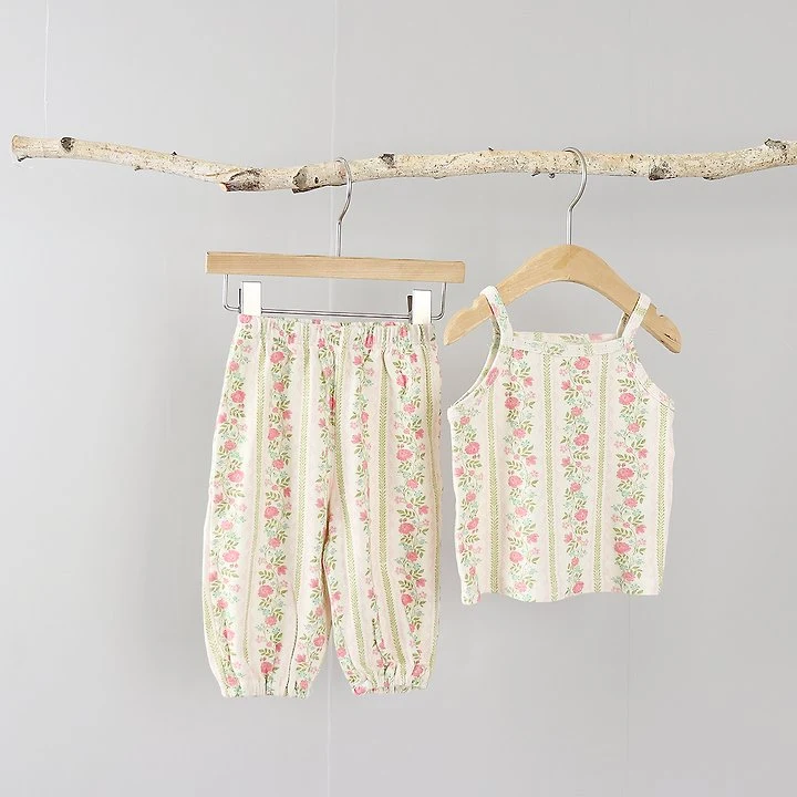 Party Kids - Korean Baby Fashion - #babyboutiqueclothing - Rose Set-Up - 2