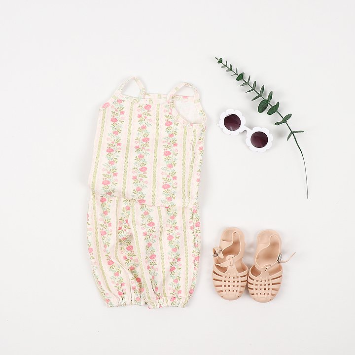 Party Kids - Korean Baby Fashion - #babygirlfashion - Rose Set-Up - 6