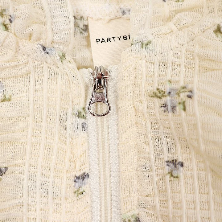 Party Kids - Korean Baby Fashion - #babylifestyle - Airy Floral Jumper (Cooling Jacket) - 12