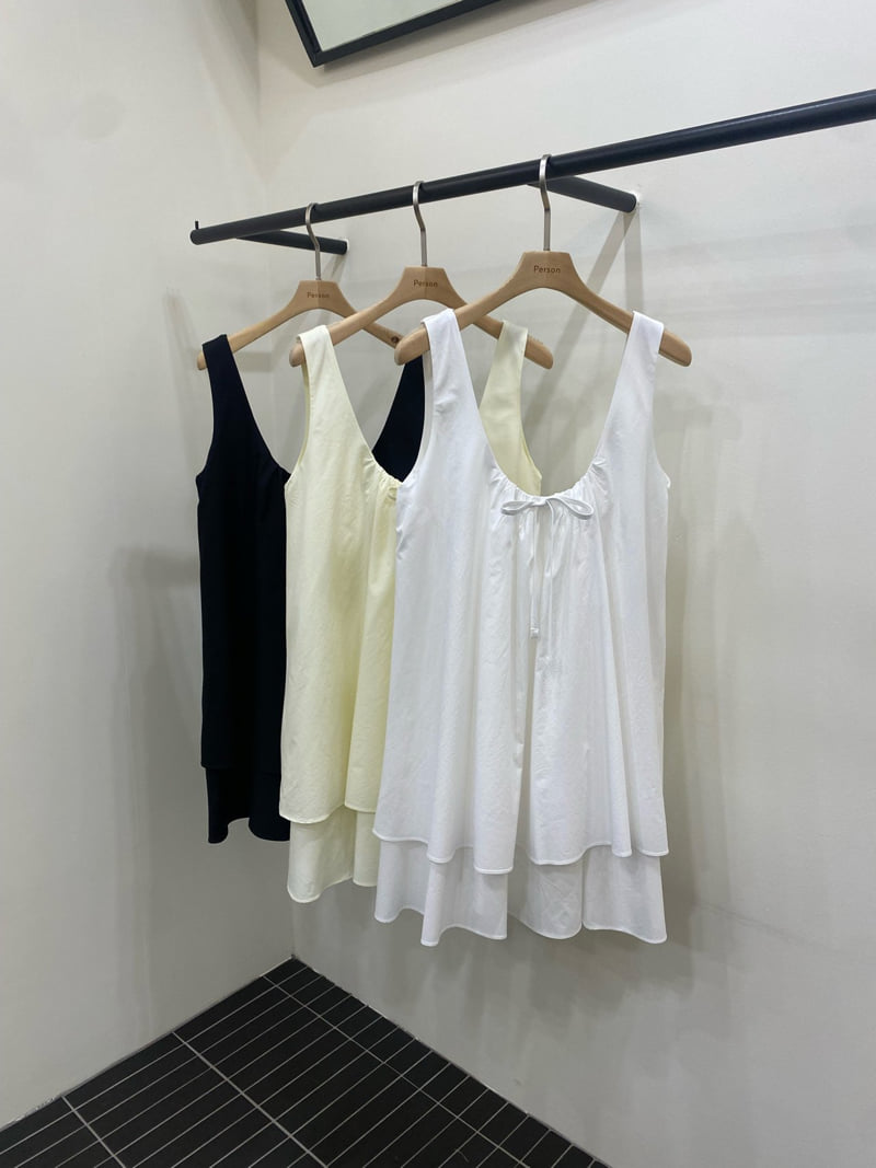 Person - Korean Women Fashion - #momslook - Nice Ribbon One-piece
