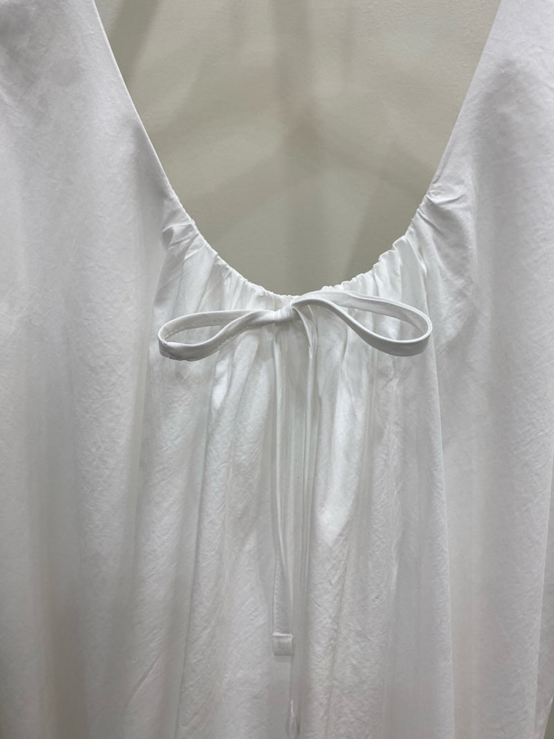 Person - Korean Women Fashion - #momslook - Nice Ribbon One-piece - 12