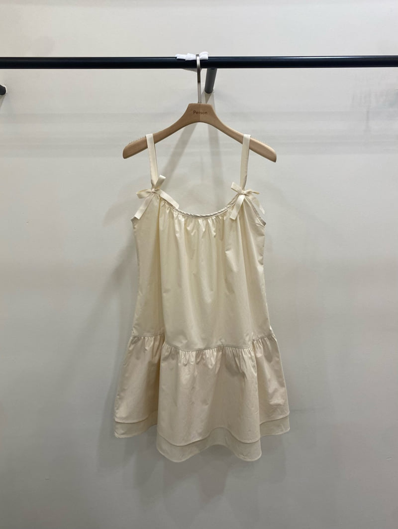 Person - Korean Women Fashion - #momslook - Rosha Ribbon One-piece - 10