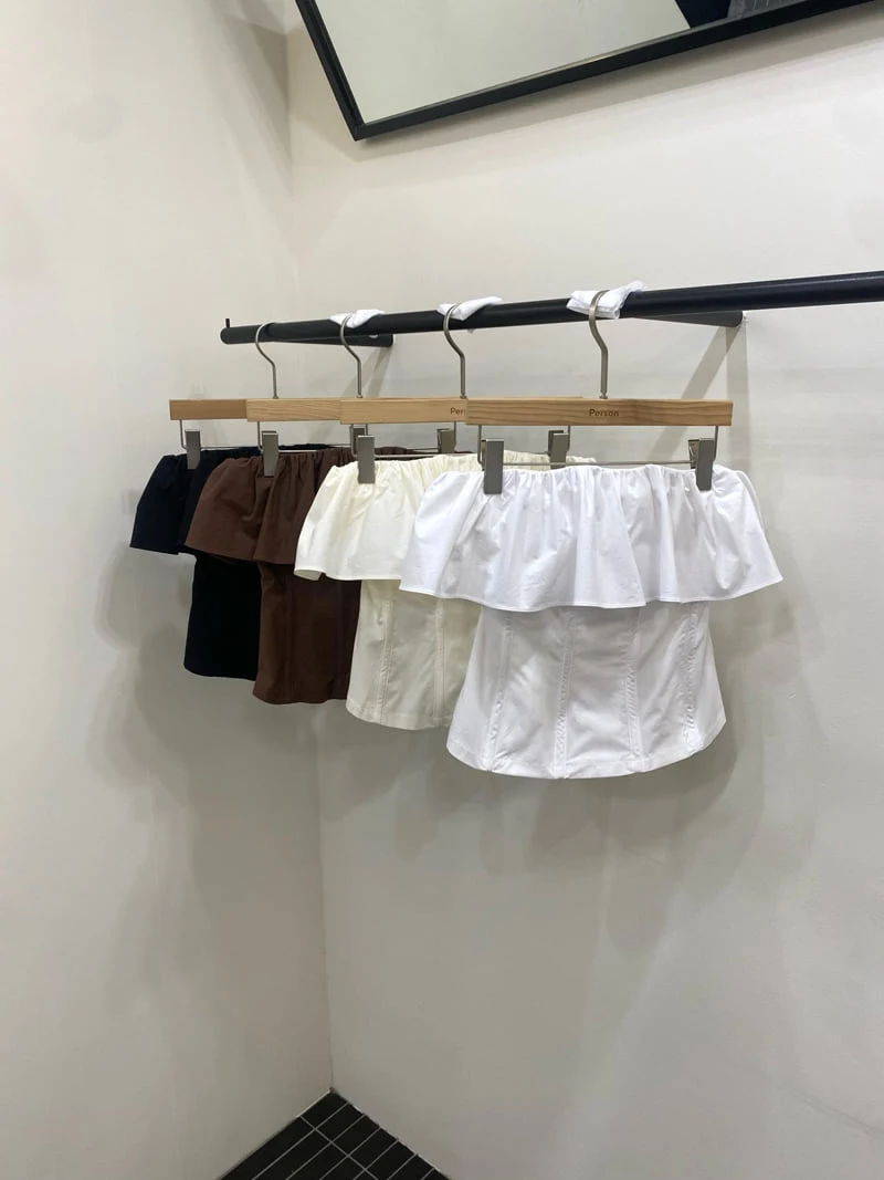 Person - Korean Women Fashion - #momslook - Shirring Wire Top