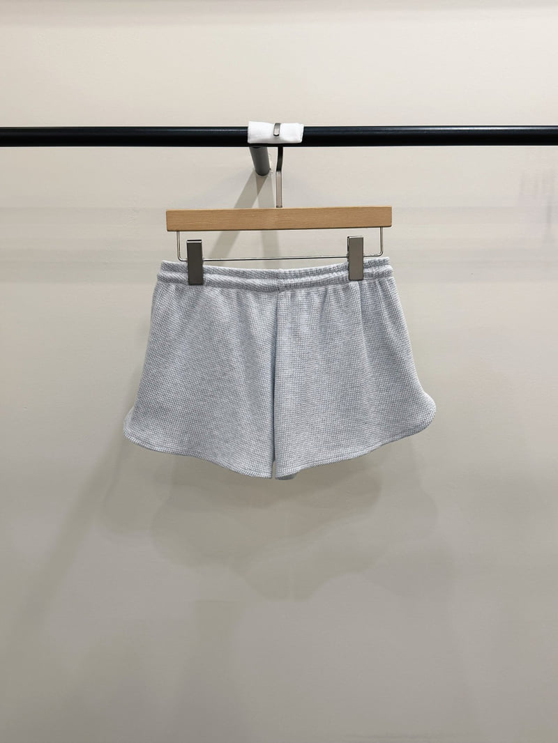 Person - Korean Women Fashion - #momslook - Waffle Shorts - 11