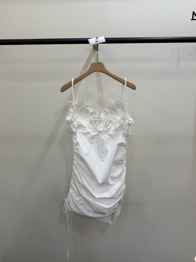 Person - Korean Women Fashion - #momslook - Mimi Shirring One-piece - 12