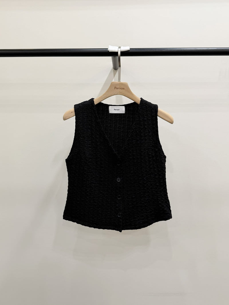 Person - Korean Women Fashion - #momslook - Curly Vest - 9