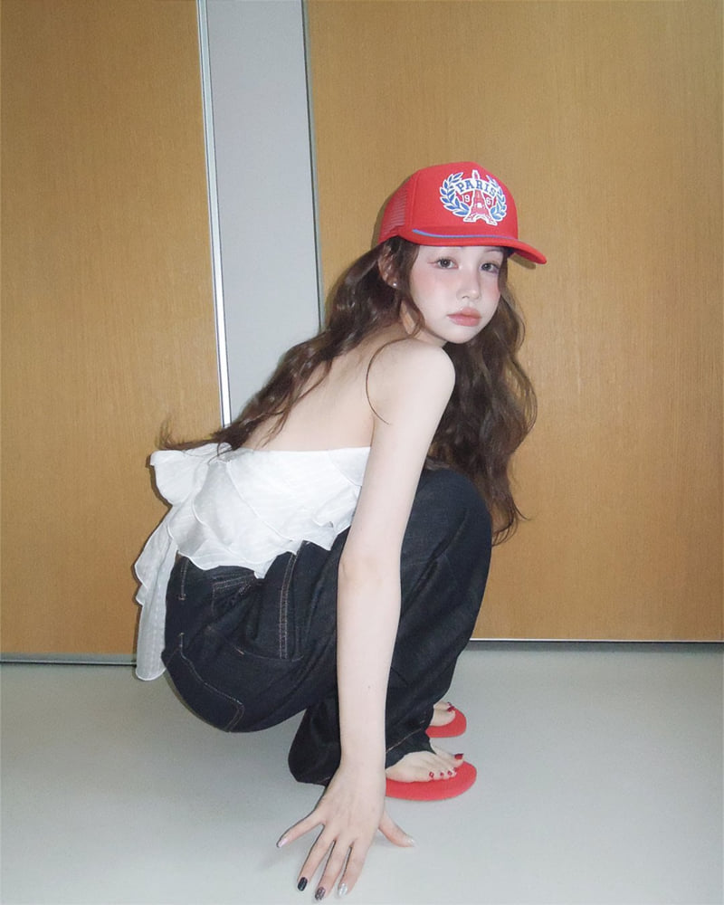 Person - Korean Women Fashion - #momslook - Jazz Halter Top Blouse - 8