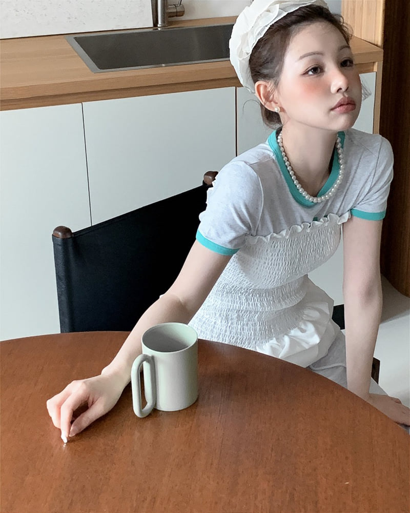 Person - Korean Women Fashion - #momslook - Vera Asymmetric Top - 5