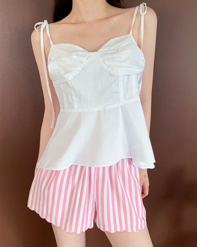 Person - Korean Women Fashion - #momslook - Joy Bra Top Blouse - 10