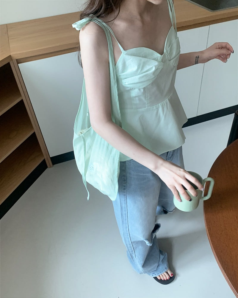 Person - Korean Women Fashion - #momslook - Joy Bra Top Blouse - 6