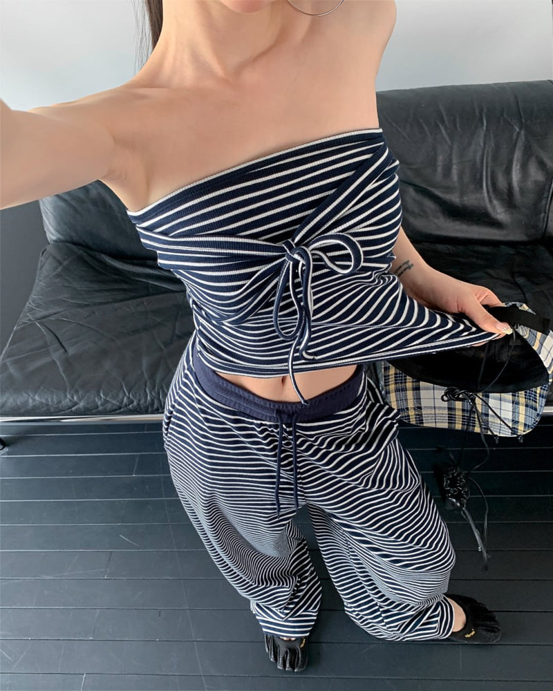 Person - Korean Women Fashion - #momslook - Connie Ribbed Top - 9