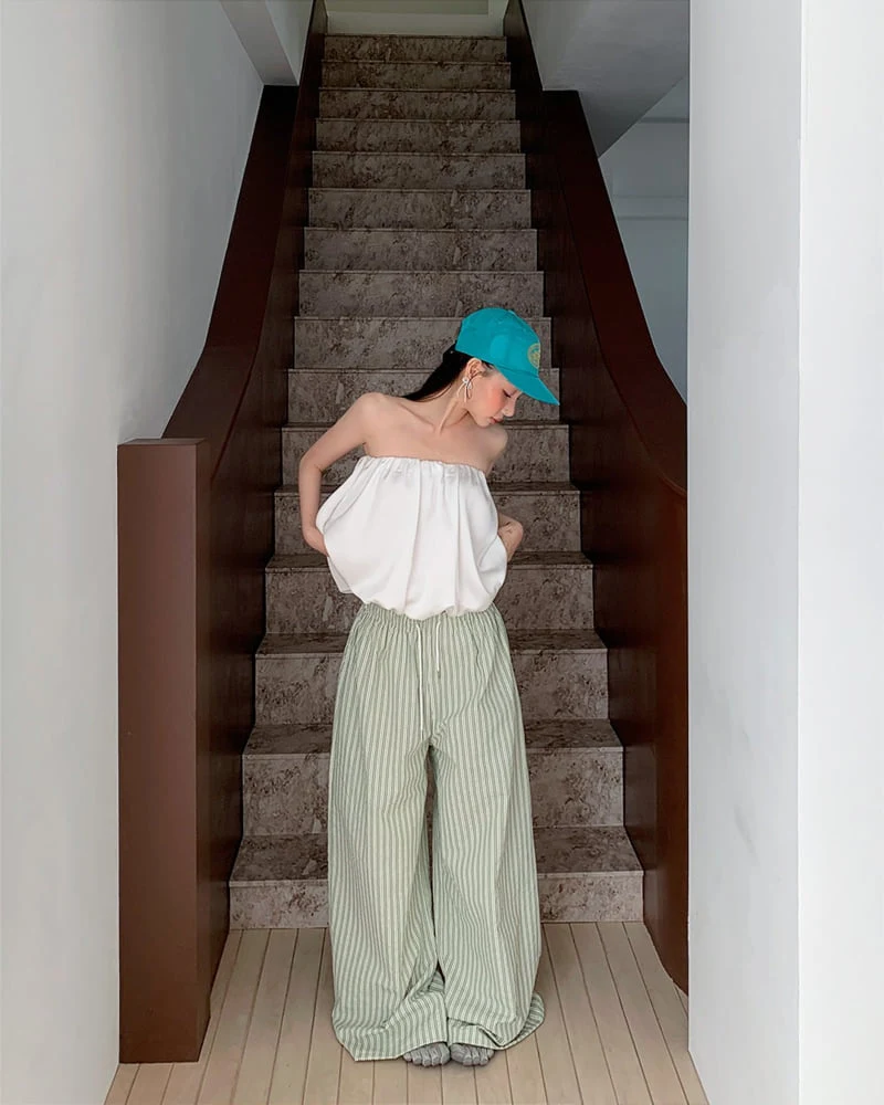 Person - Korean Women Fashion - #womensfashion - Balloon Top Blouse - 4