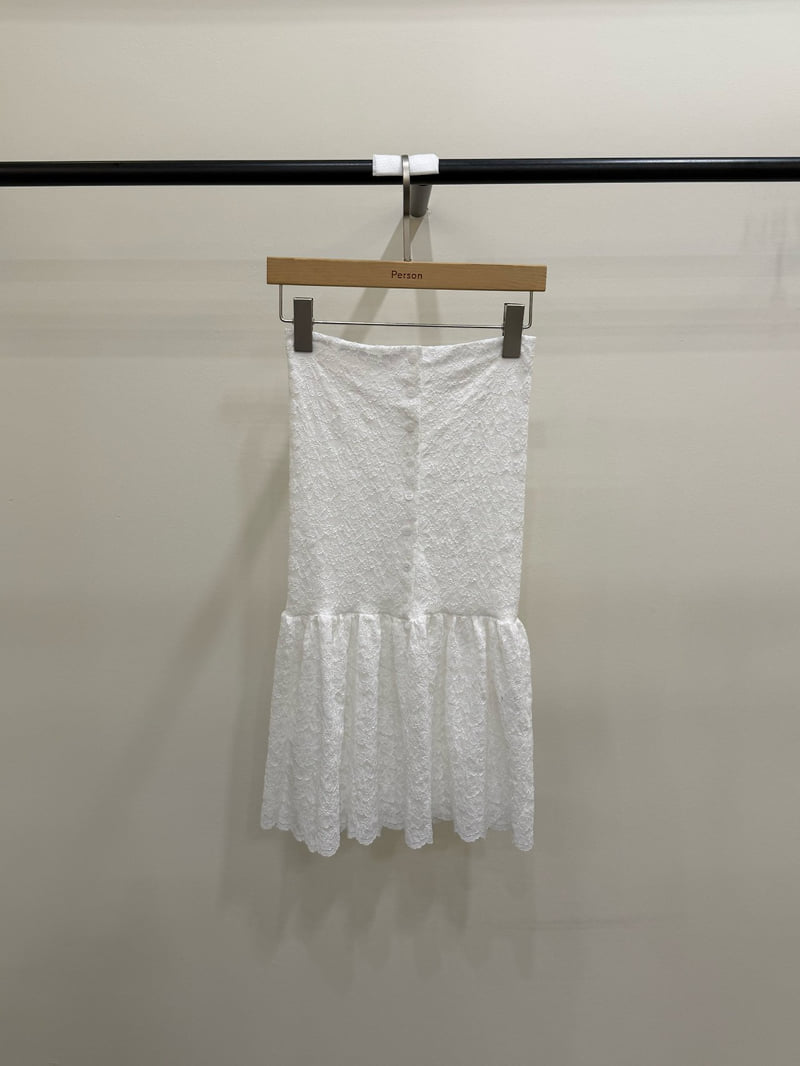 Person - Korean Women Fashion - #momslook - Ellie Lace Top Skirt - 11