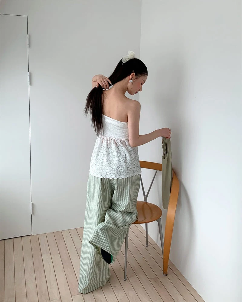 Person - Korean Women Fashion - #momslook - Ellie Lace Top Skirt - 7