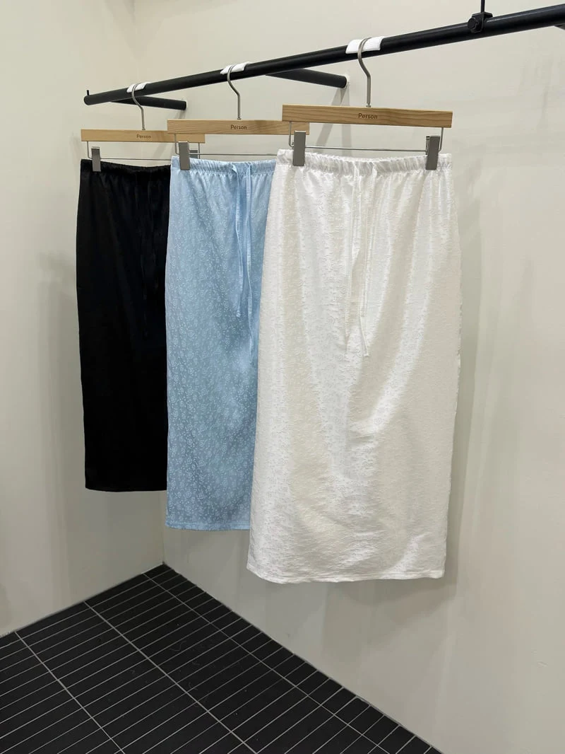 Person - Korean Women Fashion - #momslook - Gina Long Skirt