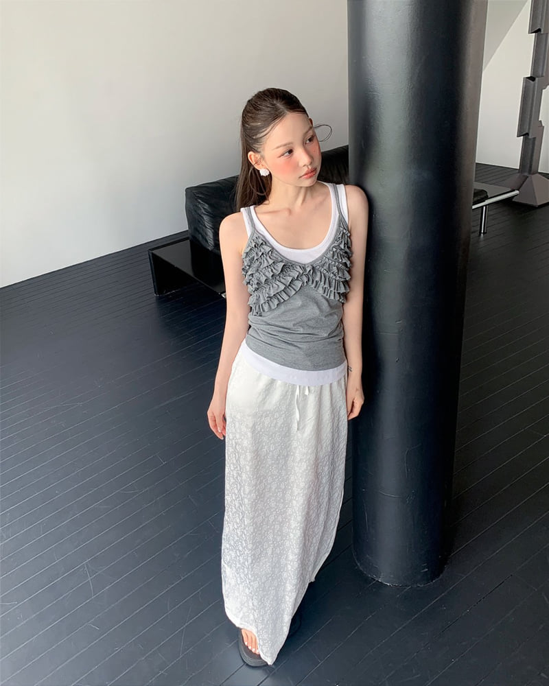 Person - Korean Women Fashion - #momslook - Gina Long Skirt - 8