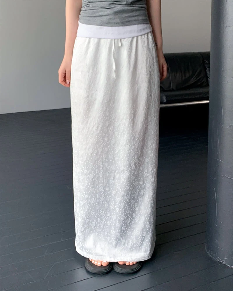 Person - Korean Women Fashion - #momslook - Gina Long Skirt - 9