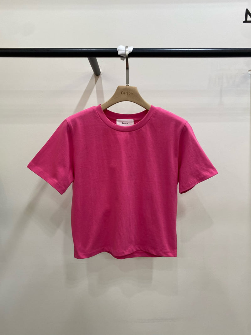 Person - Korean Women Fashion - #pursuepretty - Basic Short-Sleeve Tee - 11
