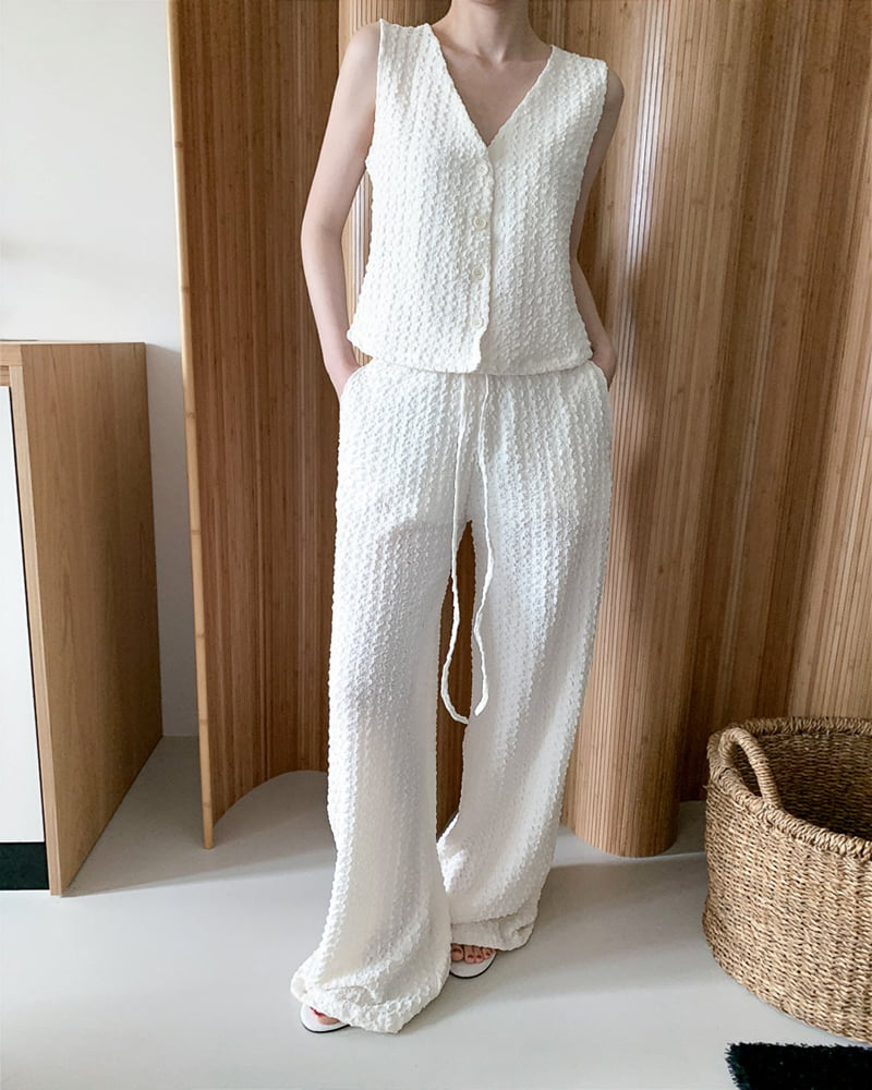 Person - Korean Women Fashion - #romanticstyle - Curly Pants - 6