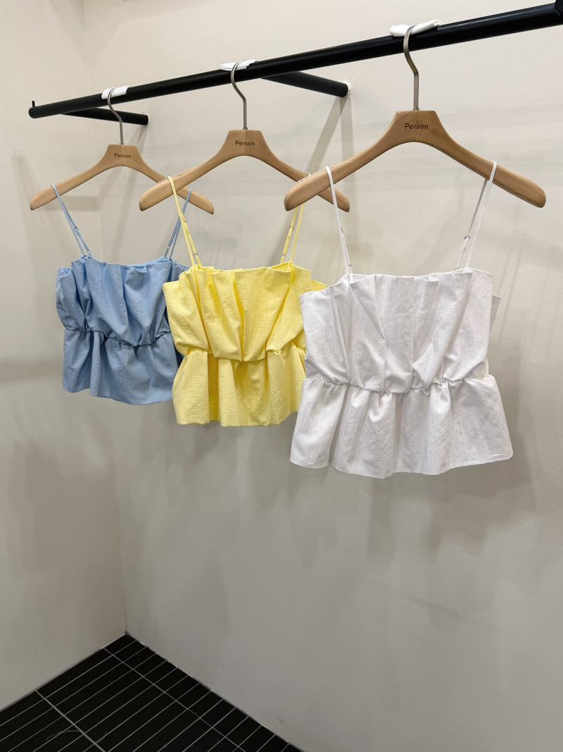 Person - Korean Women Fashion - #romanticstyle - Banding Scrunchie Top Blouse