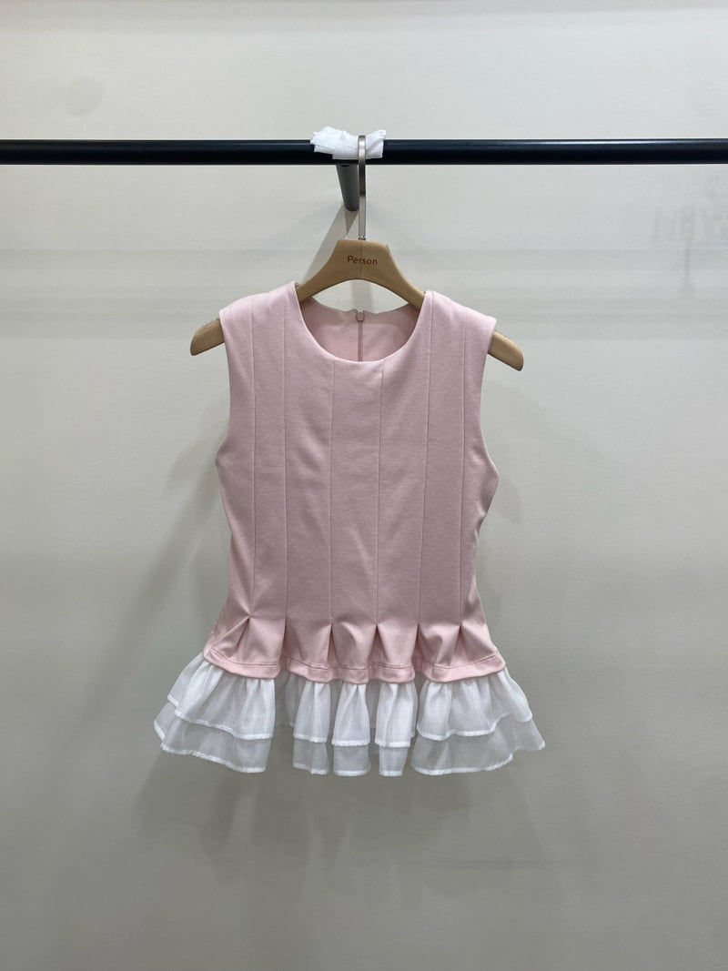 Person - Korean Women Fashion - #thatsdarling - Jenny Sleeveless Top - 5