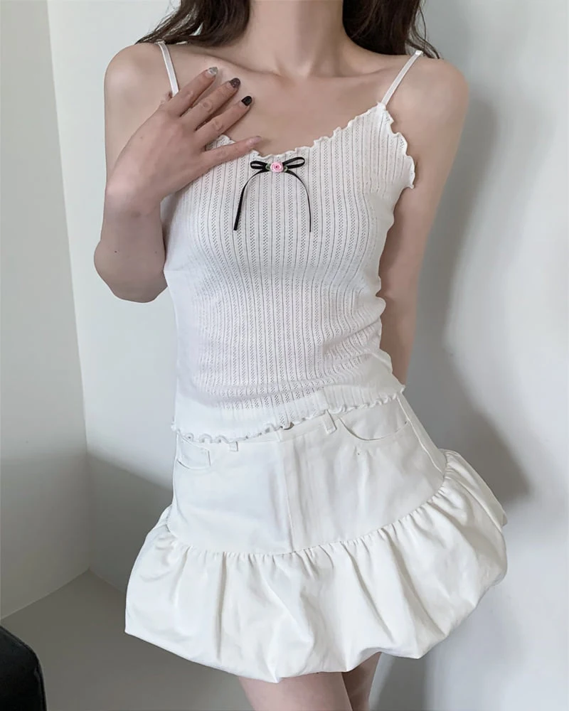 Person - Korean Women Fashion - #thelittlethings - Pumpkin Cotton Skirt - 5