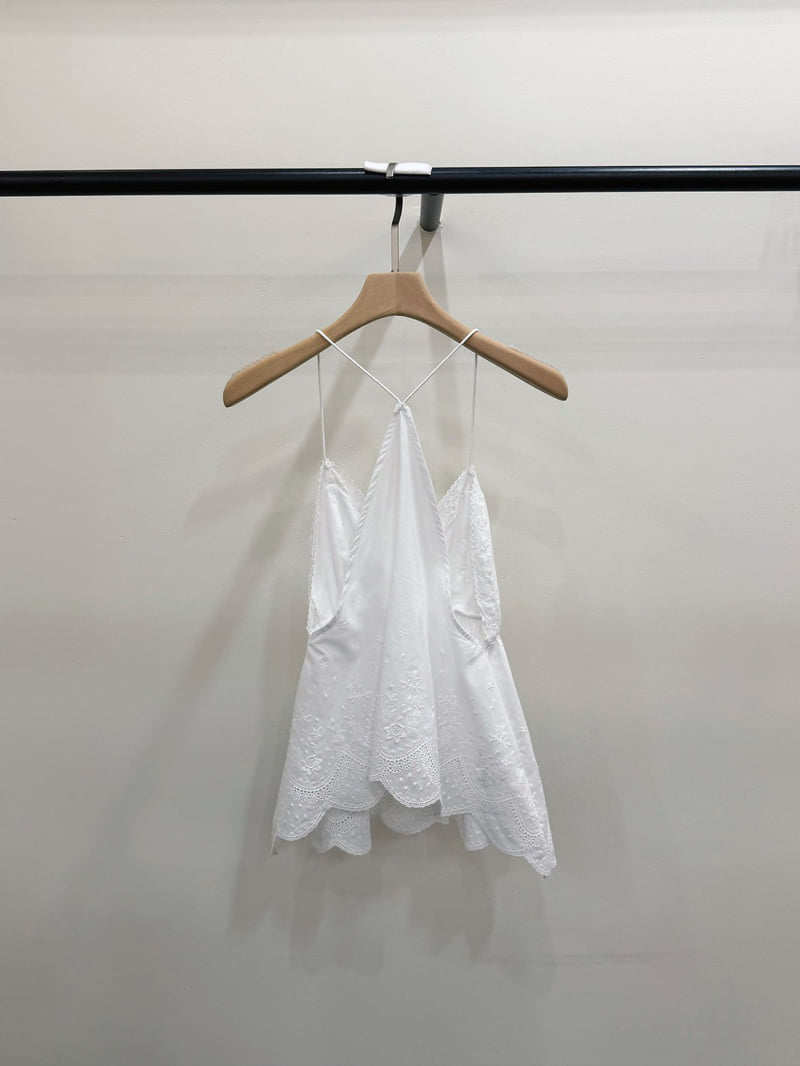 Person - Korean Women Fashion - #vintageinspired - Punching Halter Blouse - 12