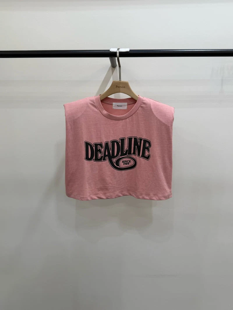 Person - Korean Women Fashion - #vintageinspired - Rose Crop Sleeveless Top - 10